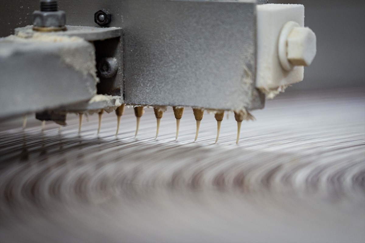 Ramazan Bayramı'nın yaklaşmasıyla tatlı imalathanelerinde sipariş yoğunluğu yaşanırken...