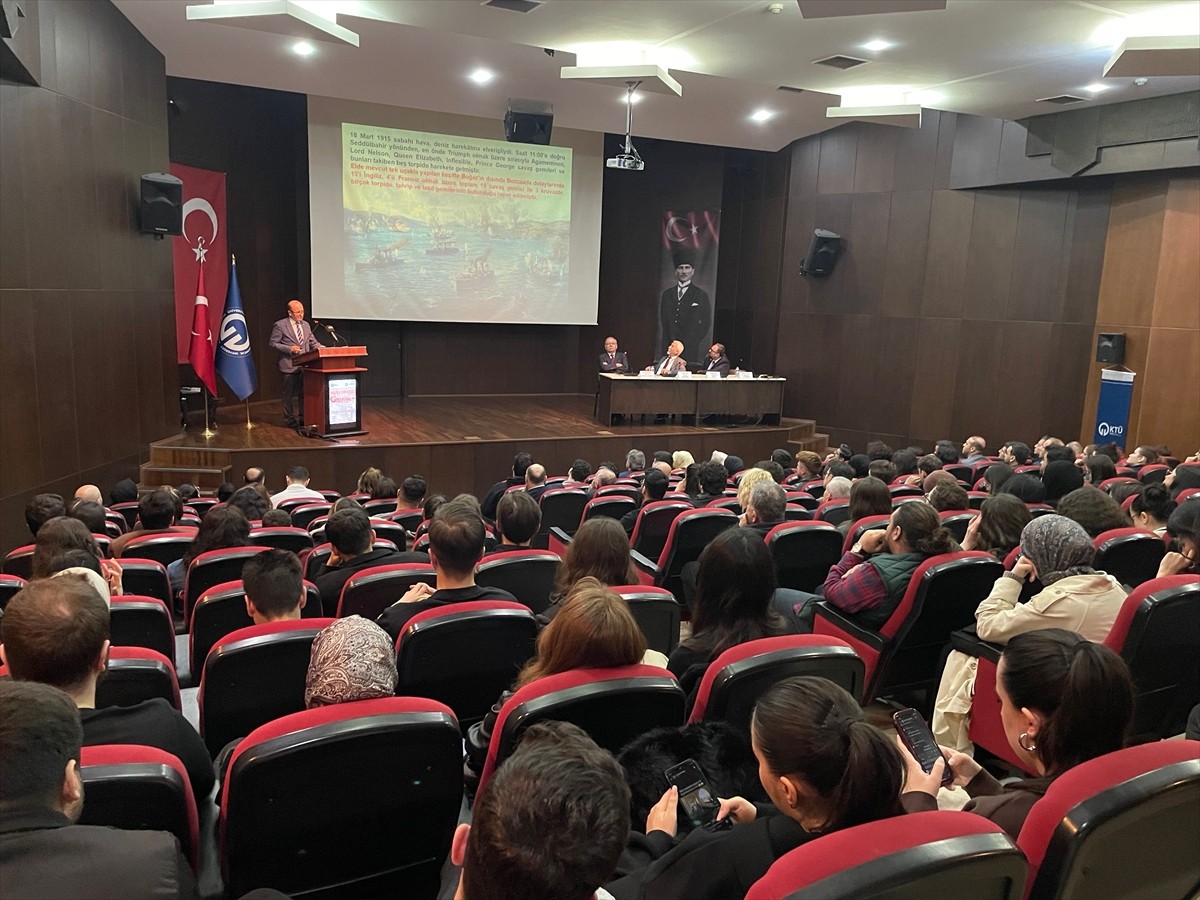 Trabzon'da 18 Mart Şehitleri Anma Günü ve Çanakkale Zaferi'nin 110. yıl dönümü dolayısıyla...