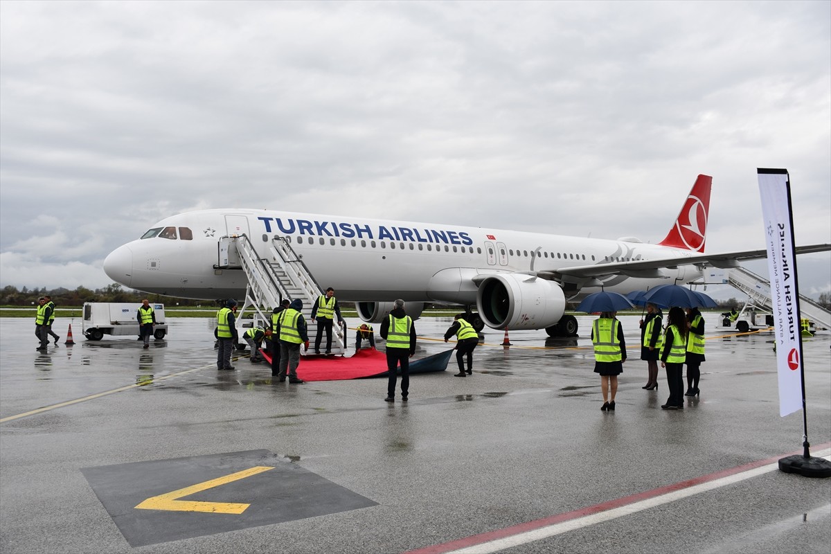 Türk Hava Yolları'nın (THY) İstanbul-Ohri seferleri düzenlenen törenle başladı. İstanbul...