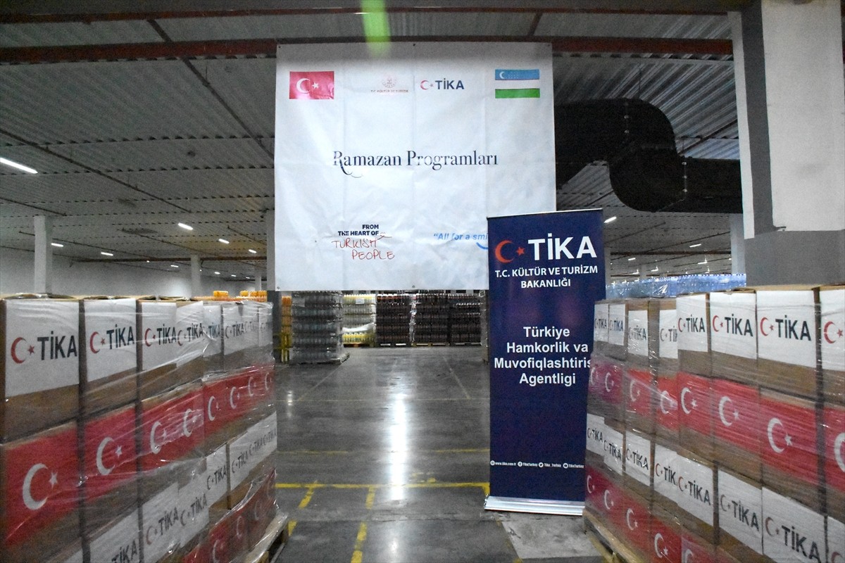 Türk İşbirliği ve Koordinasyon Ajansı Başkanlığı (TİKA), ramazan dolayısıyla Özbekistan'da ihtiyaç...