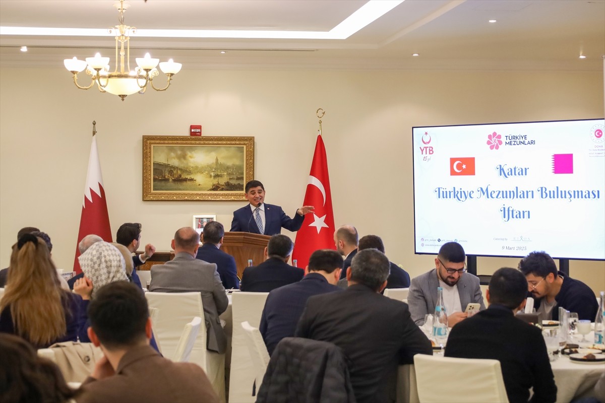 Türkiye'nin Doha Büyükelçiliği tarafından düzenlenen "Tematik Ramazan İftarları" kapsamında...