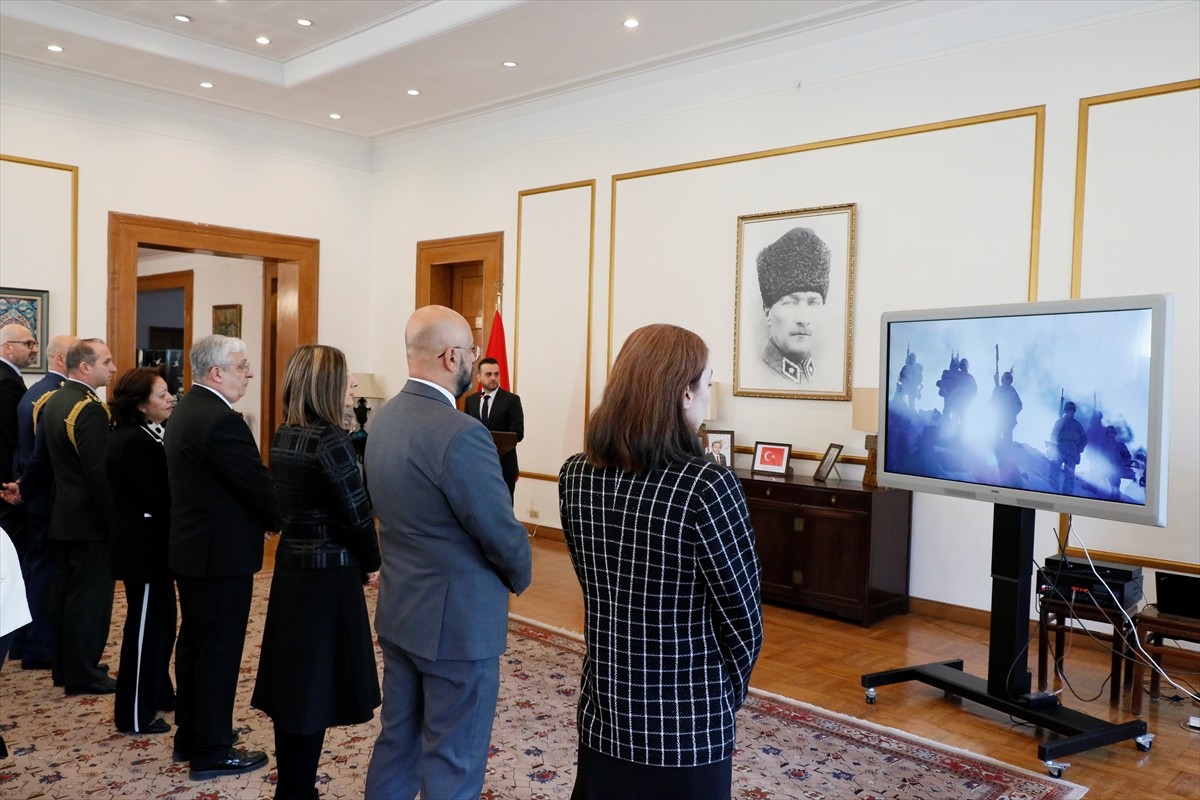 Türkiye'nin Pekin Büyükelçiliği'nde, "12 Mart İstiklal Marşı'nın Kabulü ve Mehmet Akif Ersoy'u...
