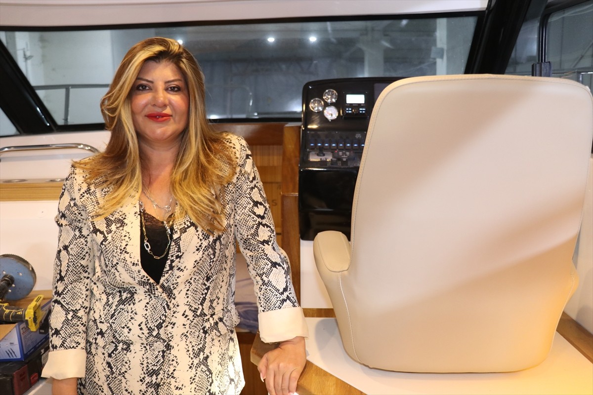 Yalova'da 2016'da yat sektörüne adım atan kadın girişimci, ürettiği yatları Polonya, İspanya...