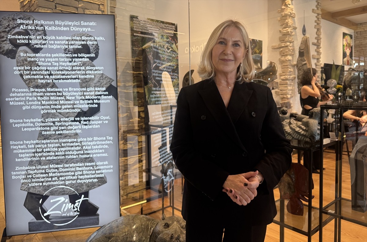 Afrika'nın önemli çağdaş sanat hareketlerinden biri olarak kabul edilen Shona sanatından örnekler...