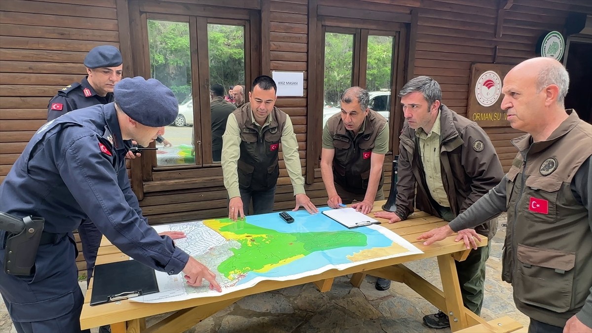 Aydın'ın Kuşadası ilçesindeki Dilek Yarımadası Büyük Menderes Deltası Milli Parkı'nda acil durum...