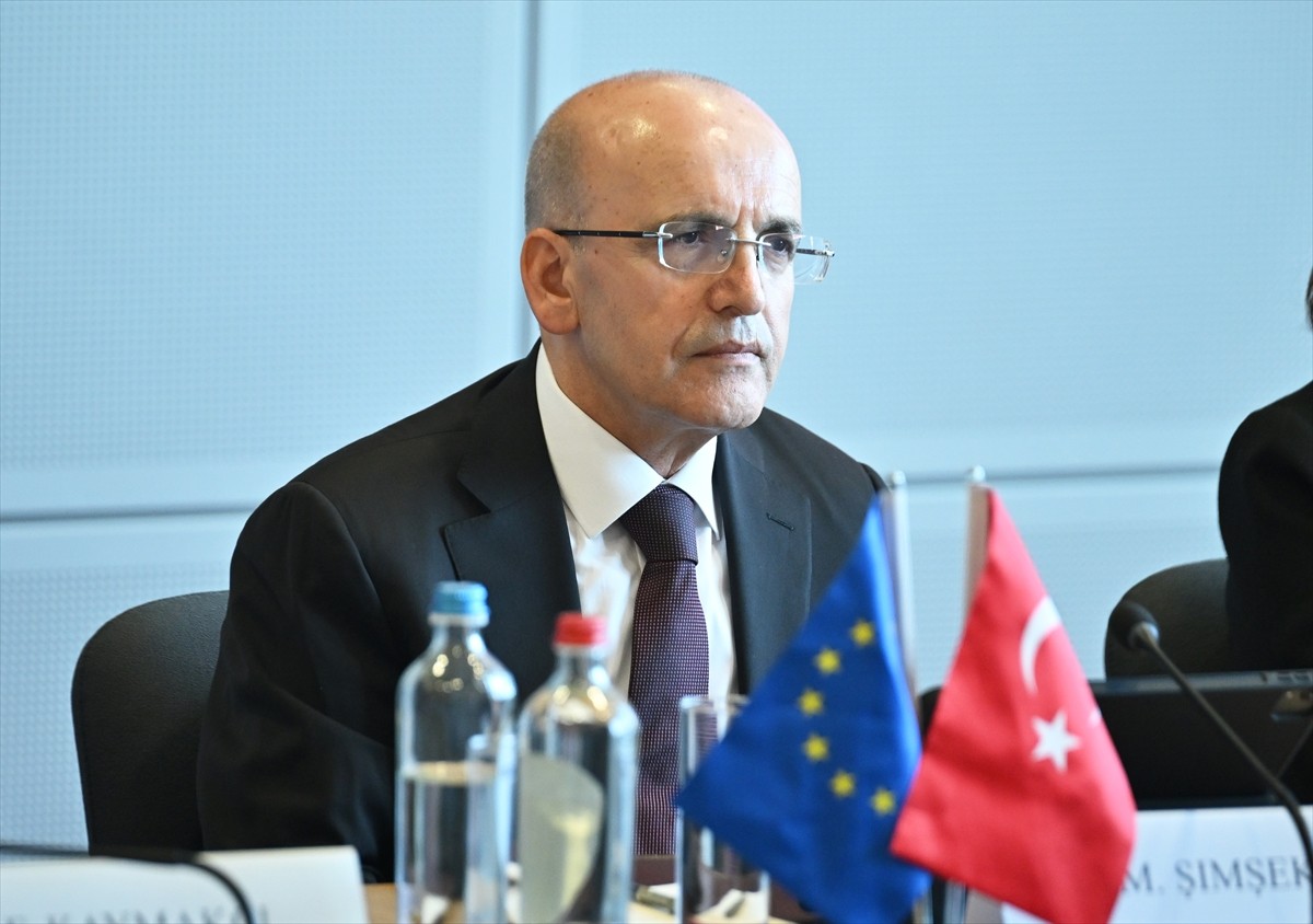 Belçika’nın başkenti Brüksel’de düzenlenen Türkiye-Avrupa Birliği (AB) Yüksek Düzeyli Ekonomik...