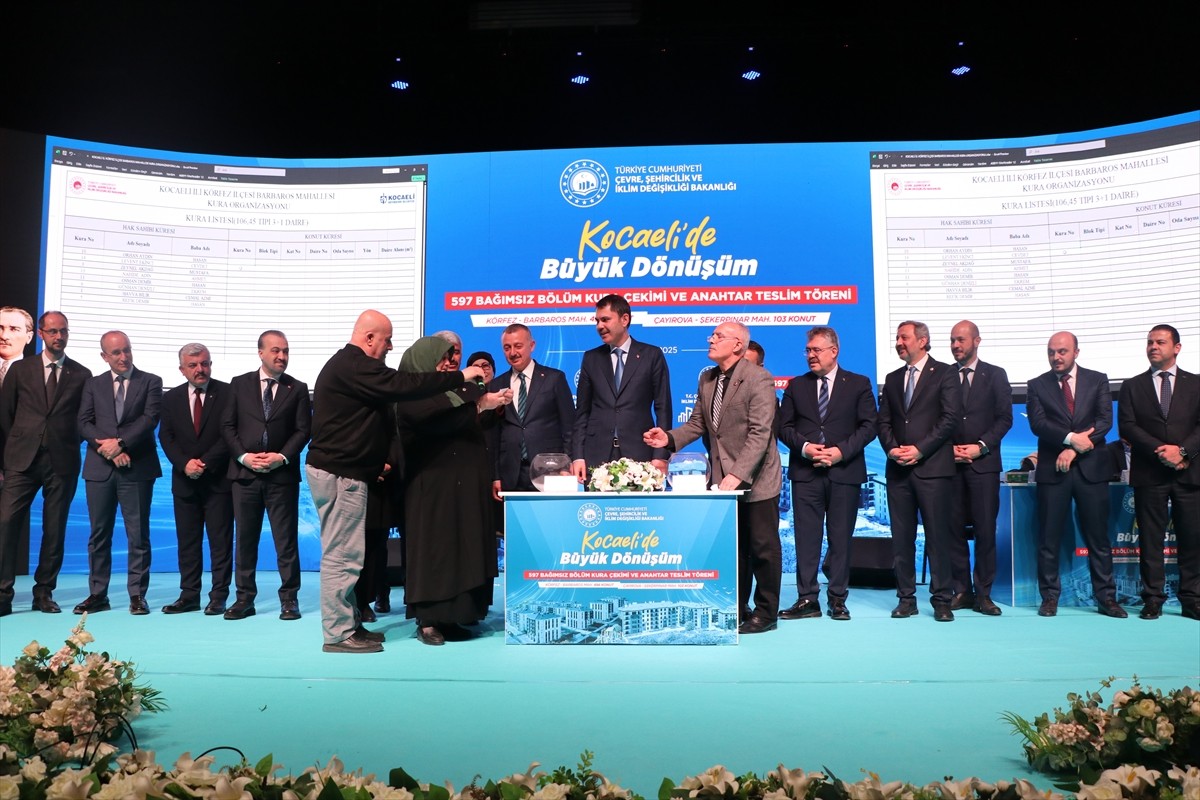 Çevre, Şehircilik ve İklim Değişikliği Bakanlığı ile Kocaeli Büyükşehir Belediyesi işbirliğinde...