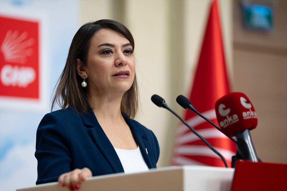 CHP Genel Başkan Yardımcısı Gamze Taşcıer, CHP Genel Merkezi'nde basın toplantısı...