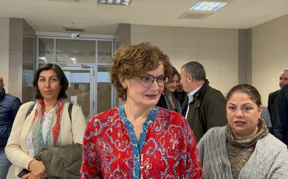 CHP İstanbul il binasının alınmasına ilişkin para sayma görüntüleriyle ilgili davanın duruşmasında...