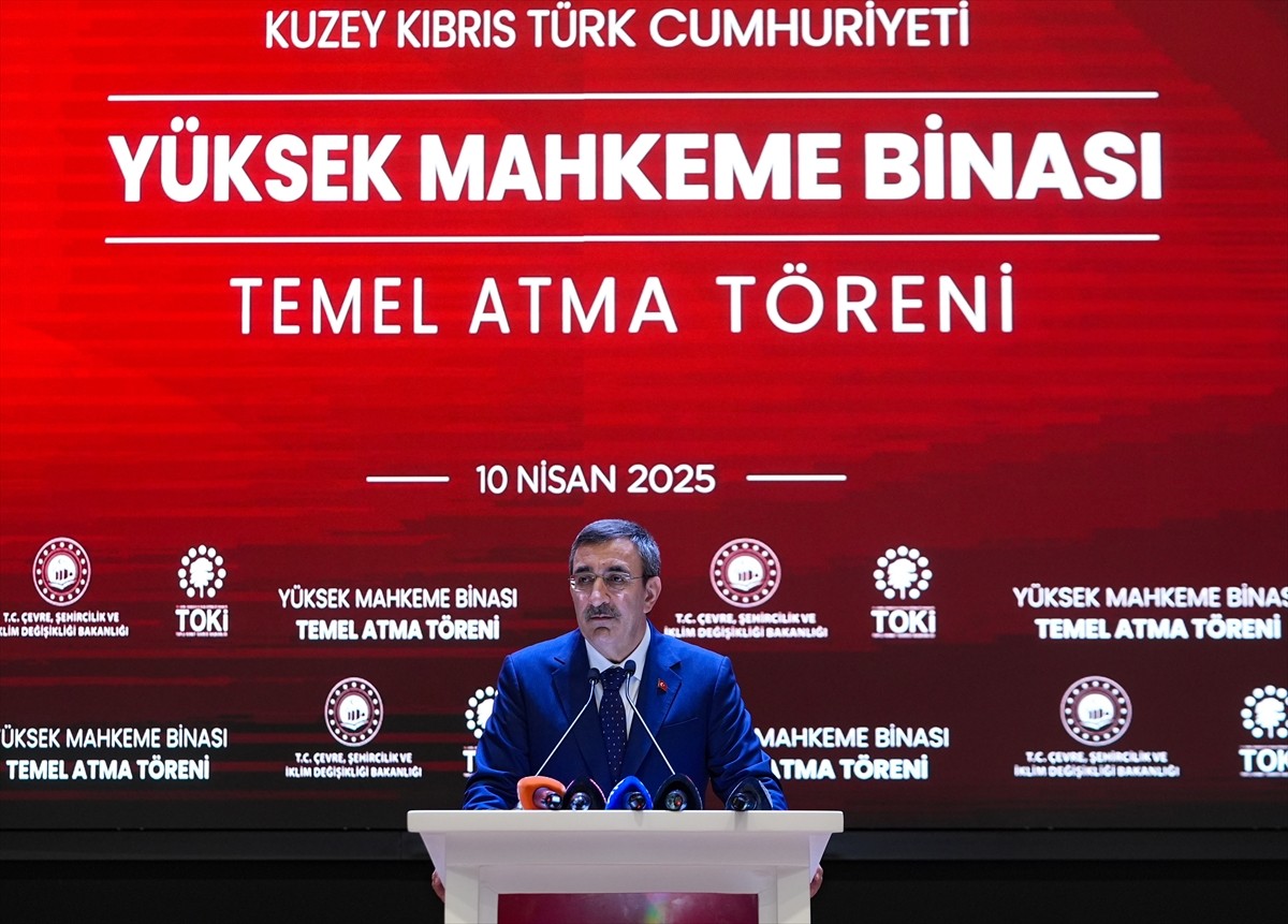  Cumhurbaşkanı Yardımcısı Cevdet Yılmaz, Kuzey Kıbrıs Türk Cumhuriyeti'nde (KKTC) yapılması...