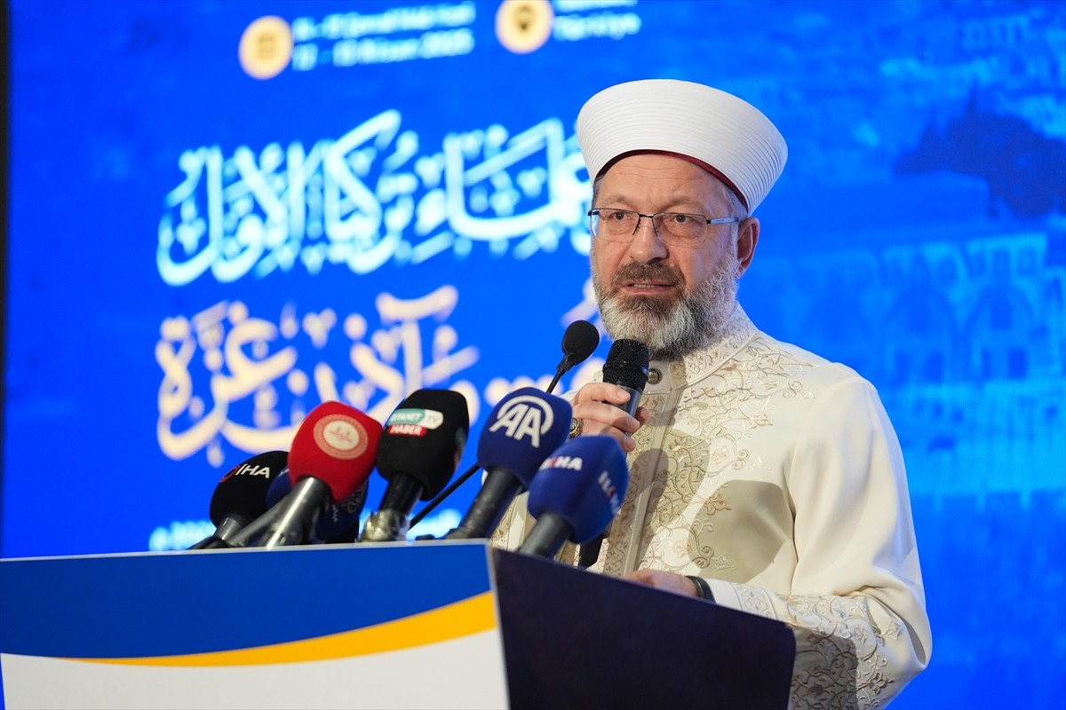 Diyanet İşleri Başkanı Ali Erbaş, "Gazze’nin Minarelerinden Yükselen Çağrı" Birinci Türkiye...