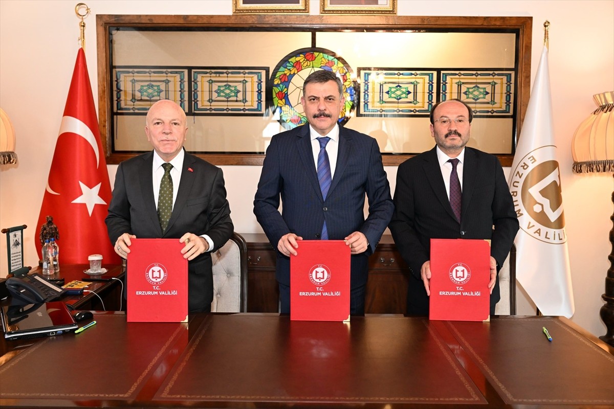 Erzurum Valiliği, Erzurum Büyükşehir Belediyesi ve Erzurum Teknik Üniversitesi (ETÜ) arasında "60+...