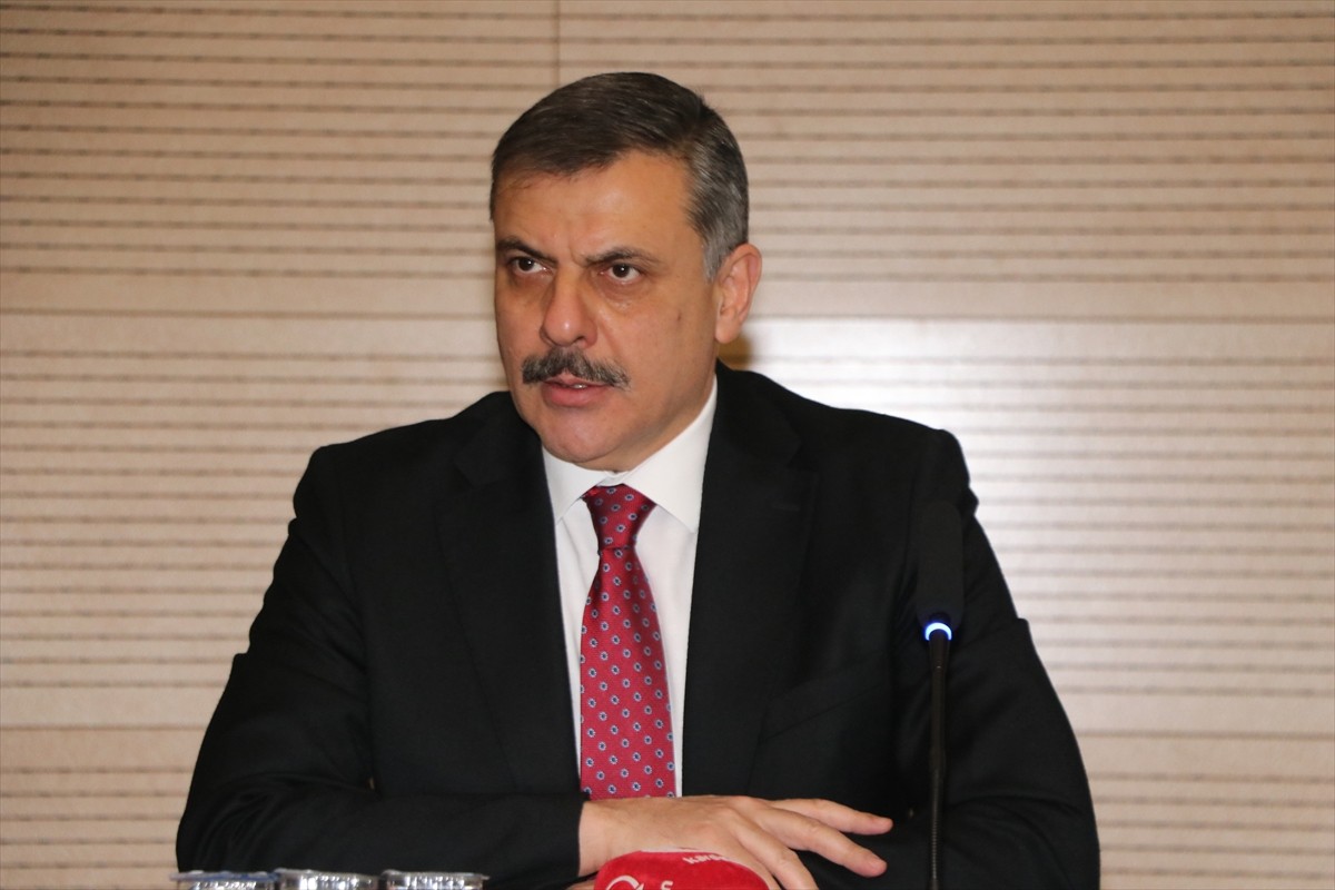 Erzurum Valisi Mustafa Çiftçi'nin başkanlığında Valilik Toplantı Salonu'nda "İl Koordinasyon...