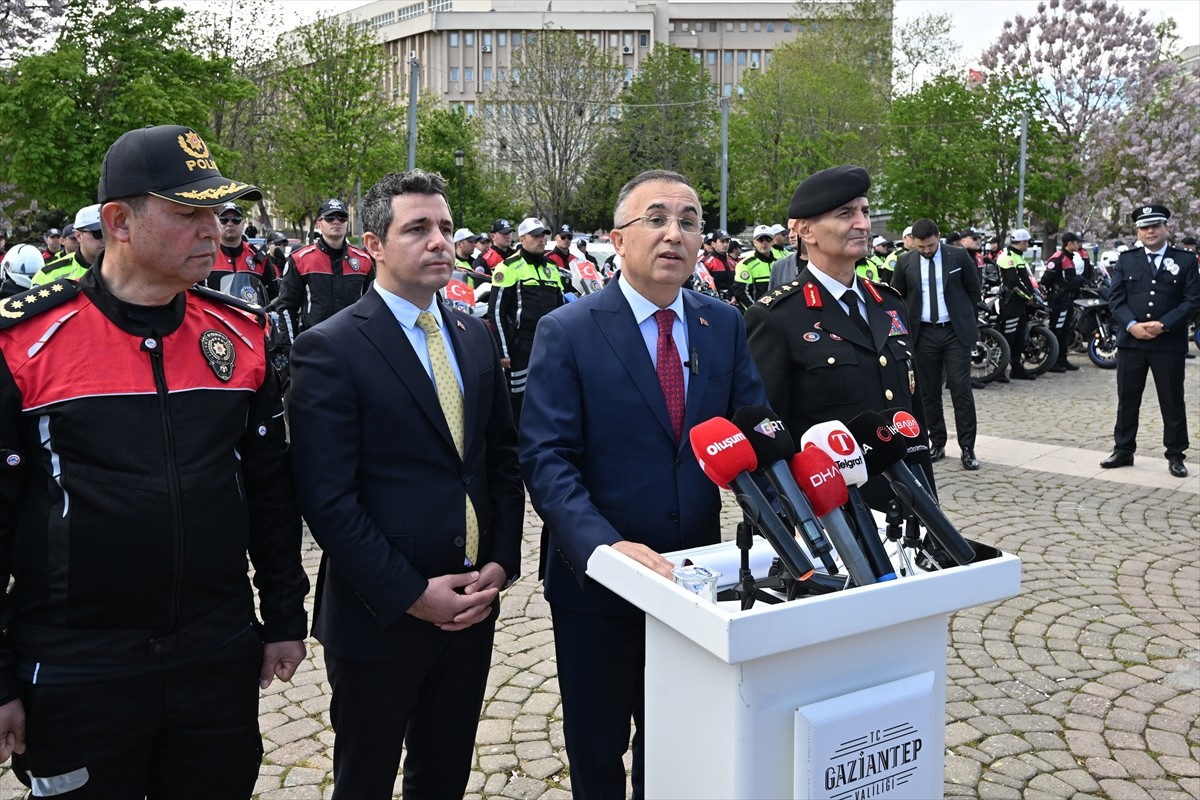 Gaziantep İl Emniyet Müdürlüğü ve İl Jandarma Komutanlığının filosuna 50 motosiklet...
