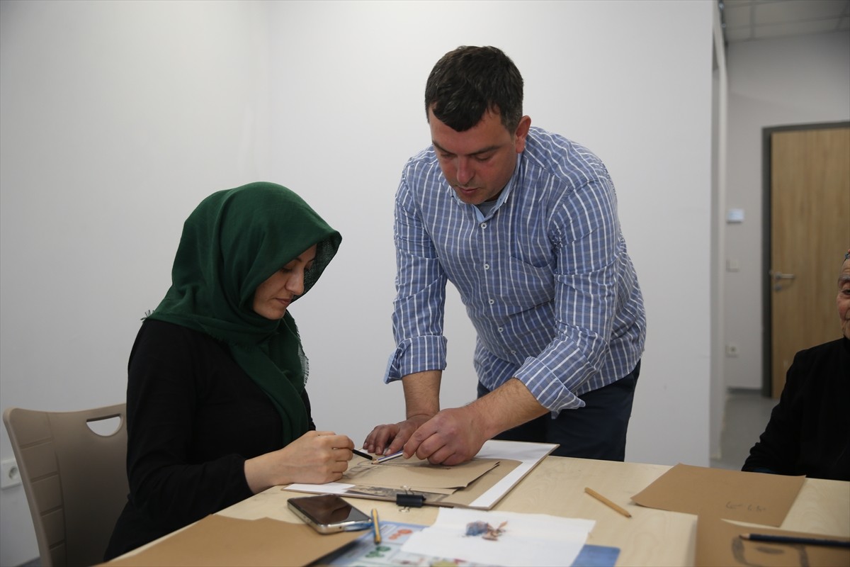 Hatay'da 6 Şubat 2023'teki depremlerin ardından hizmete açılan Defne Devlet Hastanesi'nde İl Milli...