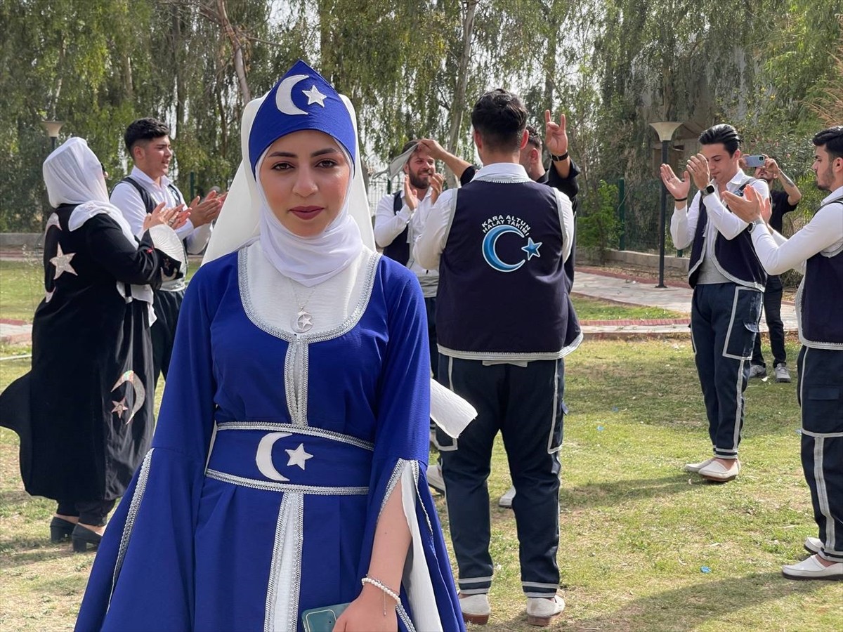 Irak'ın Kerkük kentinde, 23 Nisan Ulusal Egemenlik ve Çocuk Bayramı dolayısıyla etkinlik...