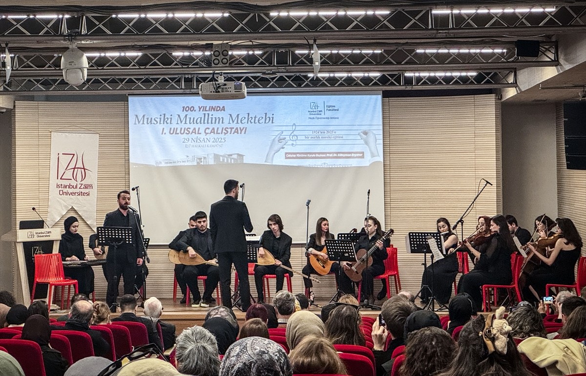 İstanbul Sabahattin Zaim Üniversitesi (İZÜ) tarafından Musiki Muallim Mektebinin 100. yılını...
