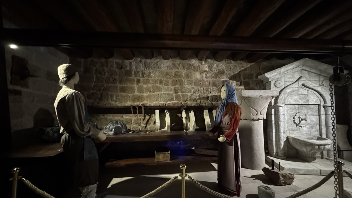 Kayseri Büyükşehir Belediyesince Koramaz Vadisi Müzesi'ne dönüştürülen Ağırnas Mahallesi'ndeki...