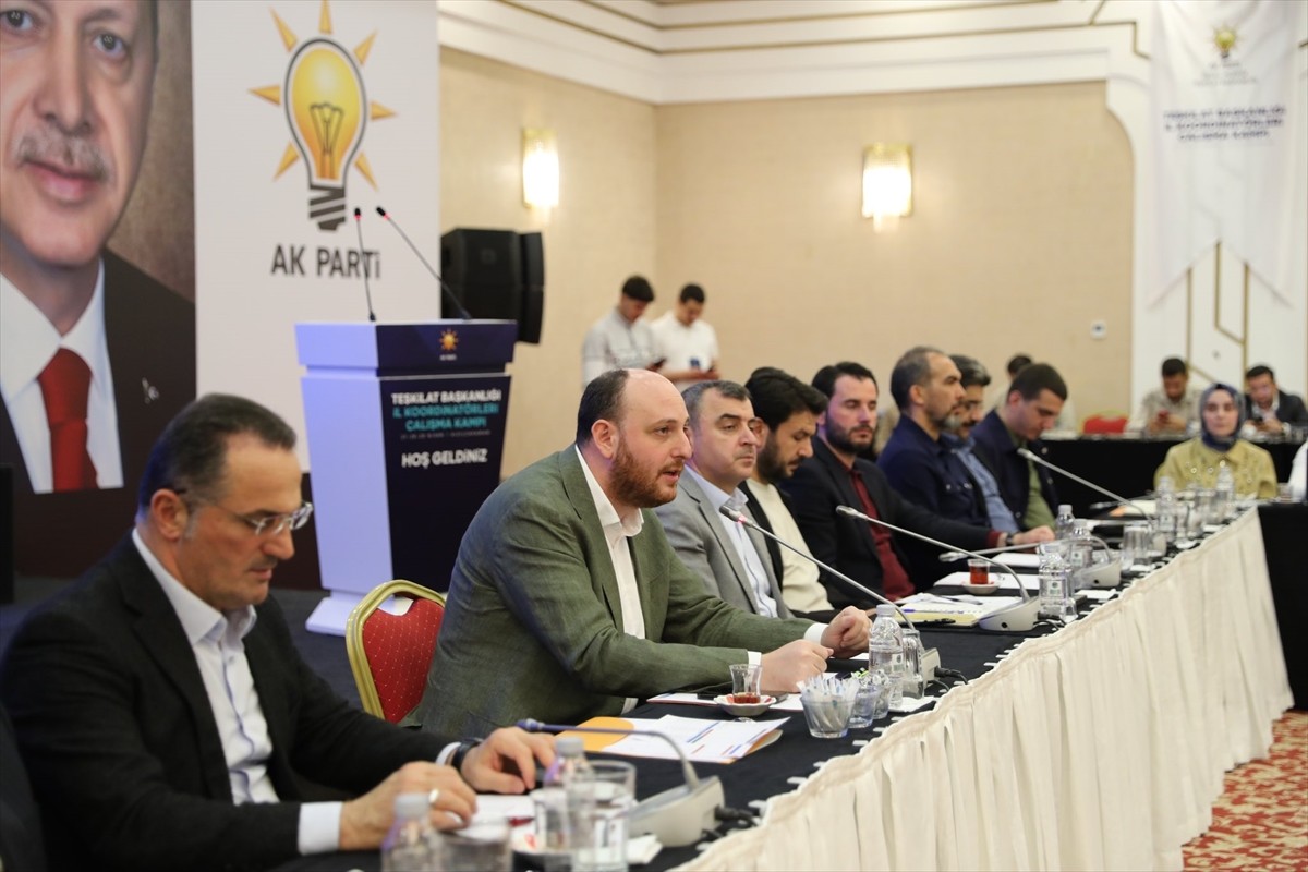 Kızılcahamam’da düzenlenen ve üç gün sürecek olan AK Parti İl Koordinatörleri Çalışma Kampı...