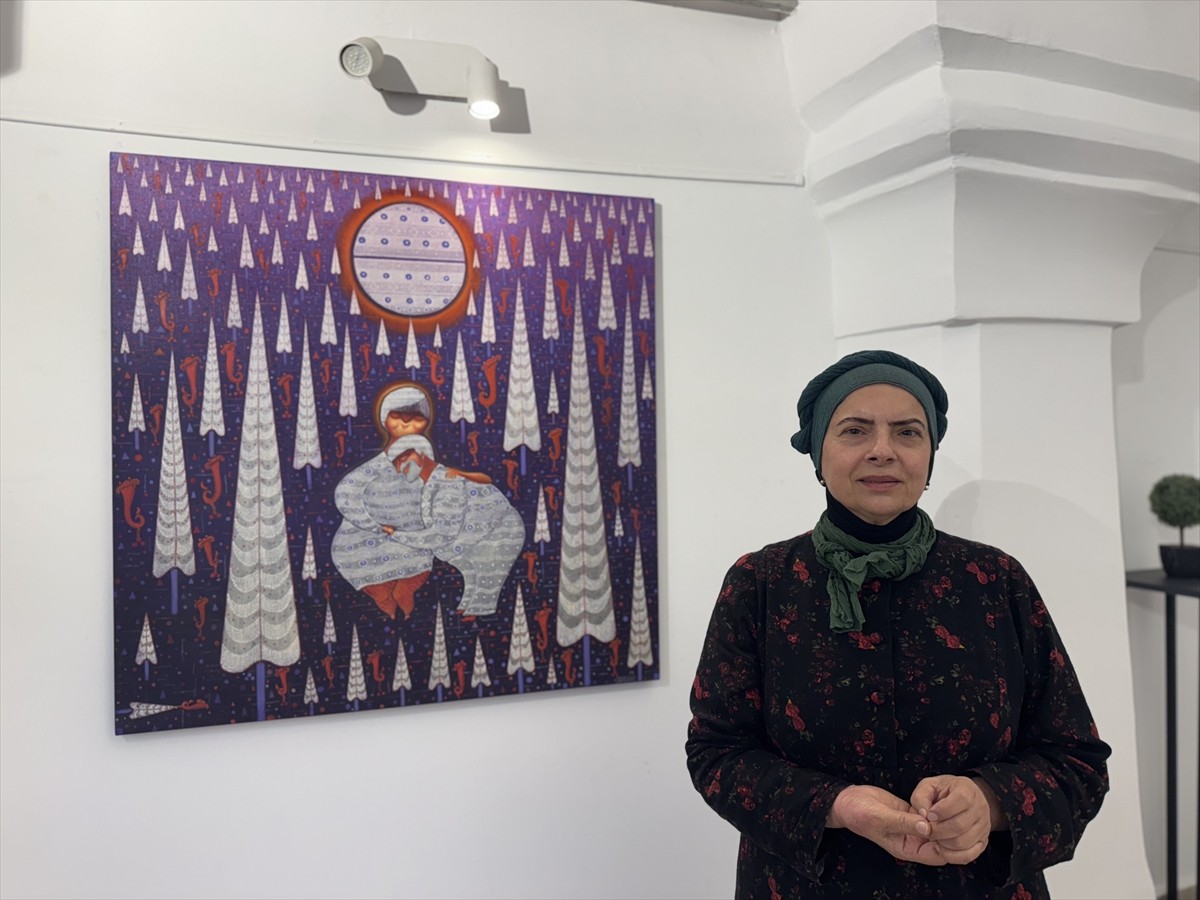 Küratörlüğünü Hülya Yazıcı'nın üstlendiği Ressam Muhsin Bilyap'ın eserlerinin sergilendiği...