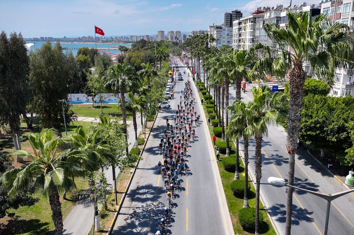 Mersin Büyükşehir Belediyesince 7. kez organize edilen Mersin Uluslararası Bisiklet Turu (Tour of...