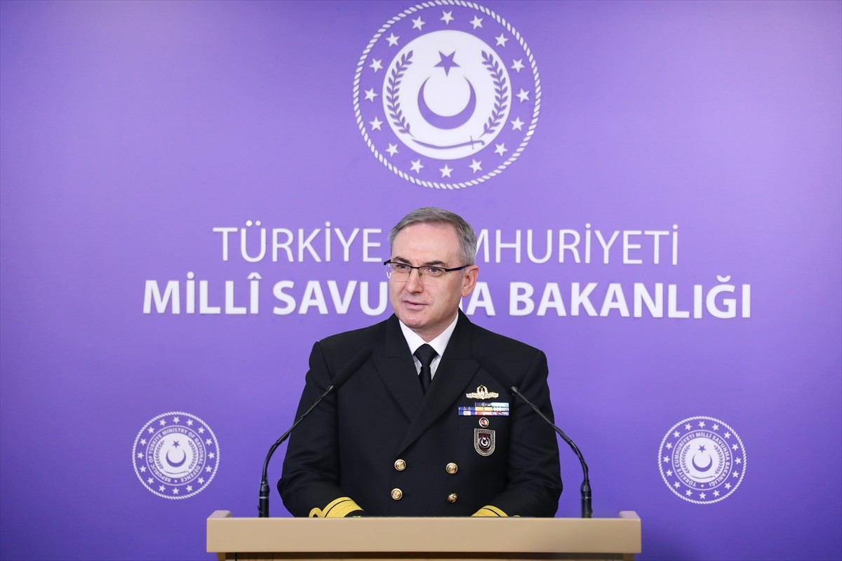 Milli Savunma Bakanlığı Basın ve Halkla İlişkiler Müşaviri ve Bakanlık Sözcüsü Tuğamiral Zeki...
