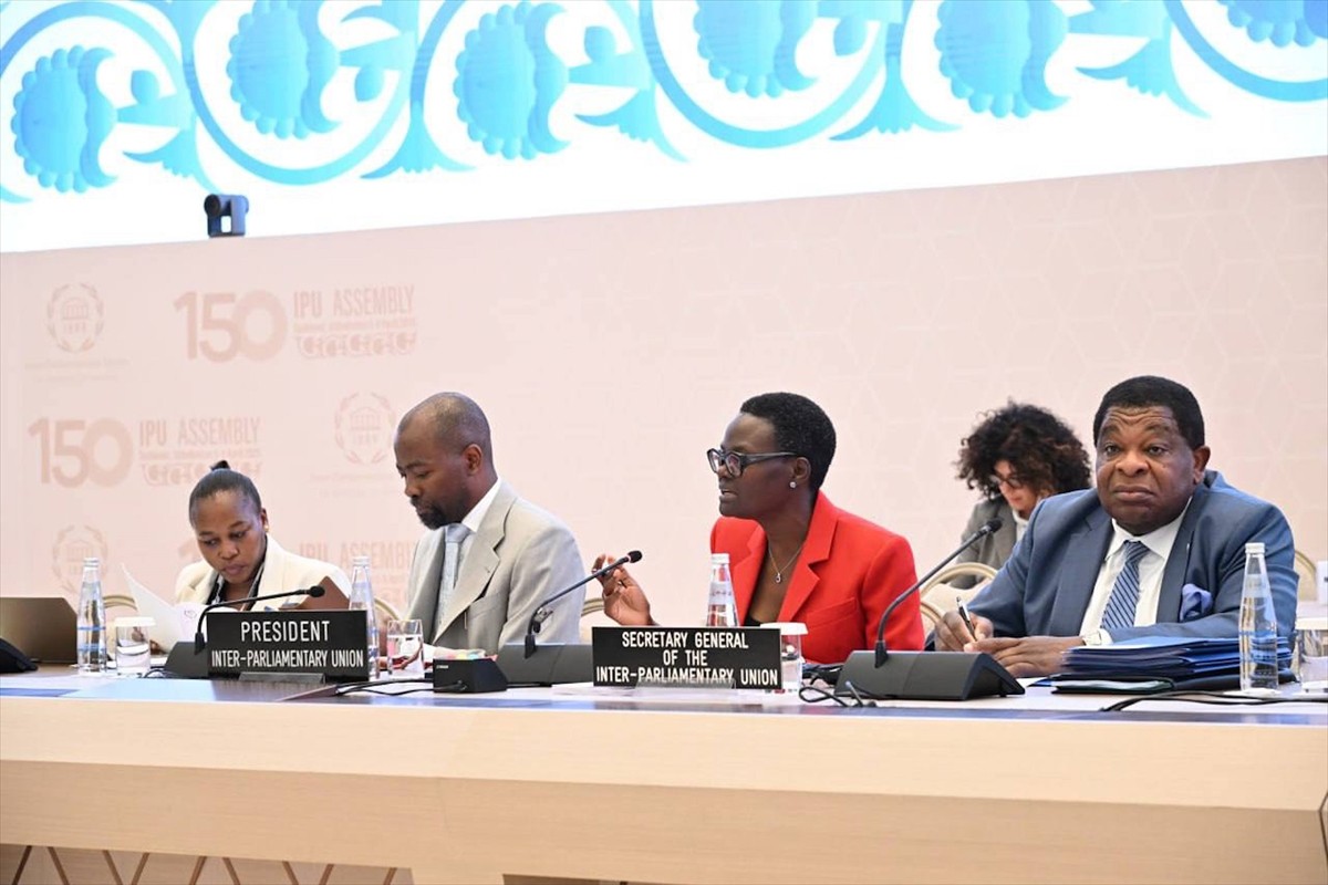 Özbekistan'ın başkenti Taşkent’te Parlamentolar Arası Birlik (PAB) 150. Genel Kurulu...