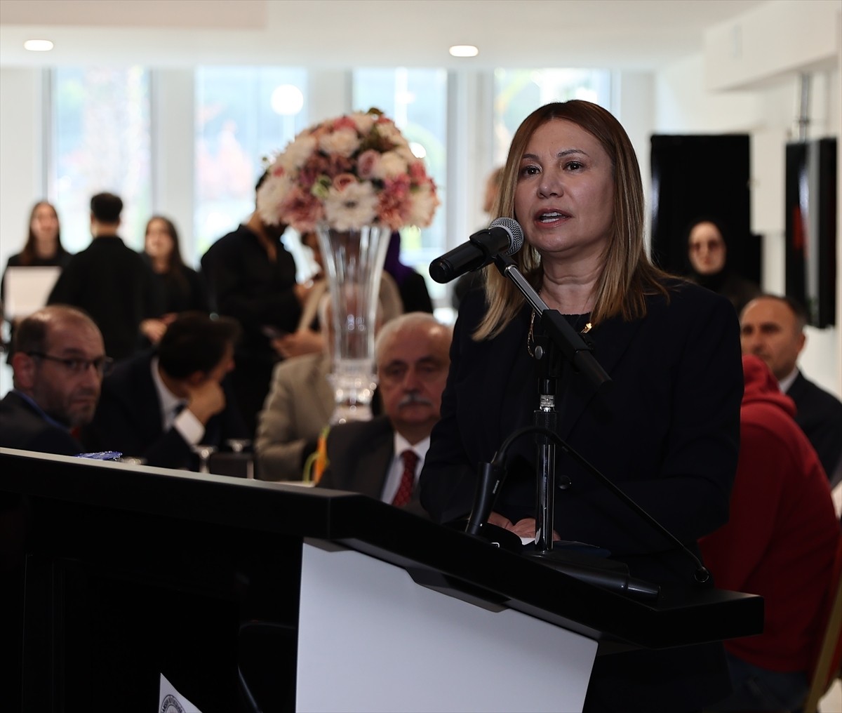 Samsun'da Ondokuz Mayıs Üniversitesinin (OMÜ) kuruluşunun 50'nci yılında kutlama programı...