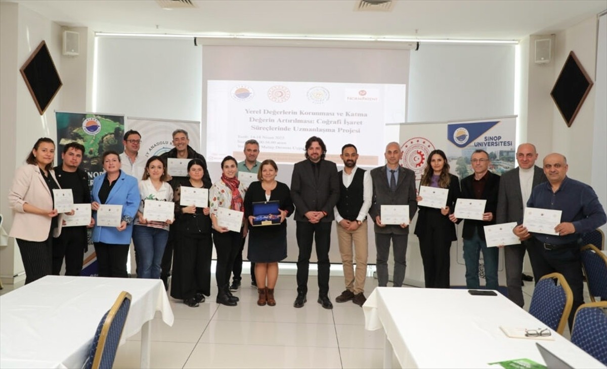 Sinop'ta, coğrafi işaretli yöresel ürün sayısının artırılması ve bu ürünlerin kent ekonomisine...
