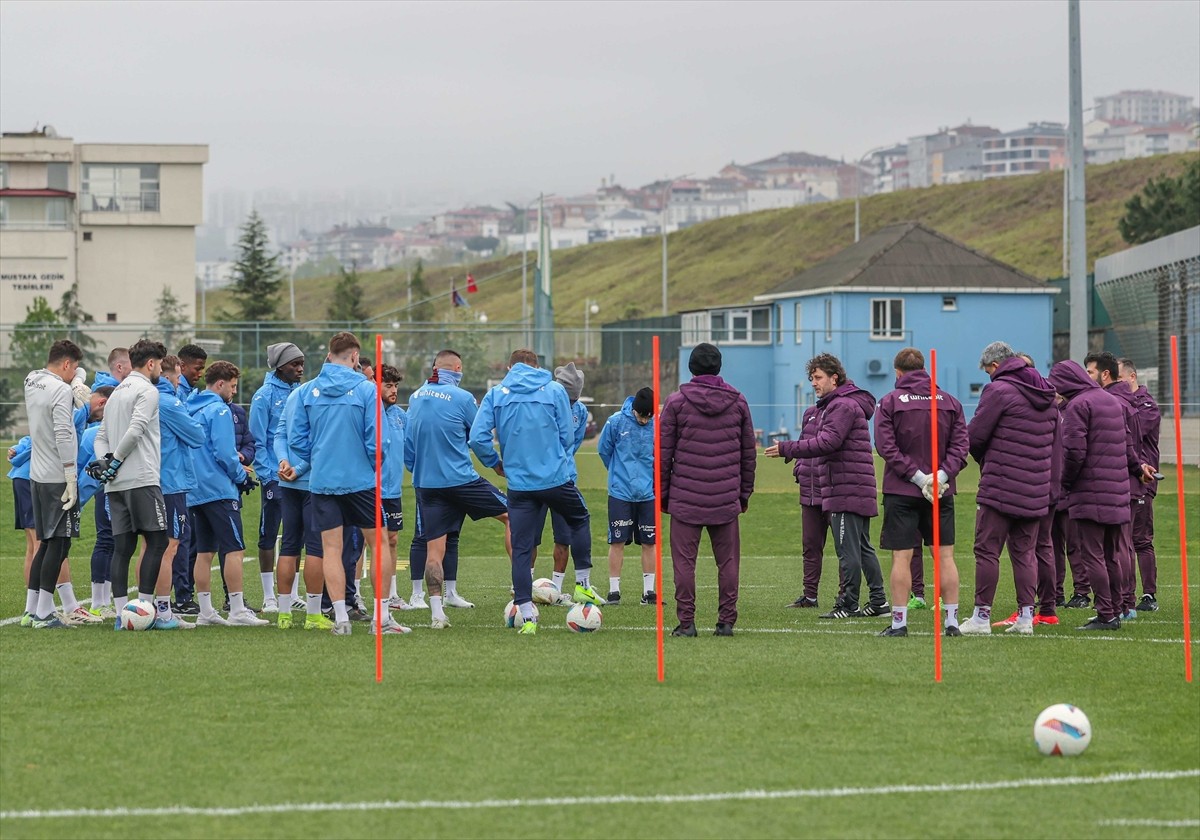 Trabzonspor, Ziraat Türkiye Kupası yarı finalinde 24 Nisan Perşembe günü sahasında Göztepe ile...