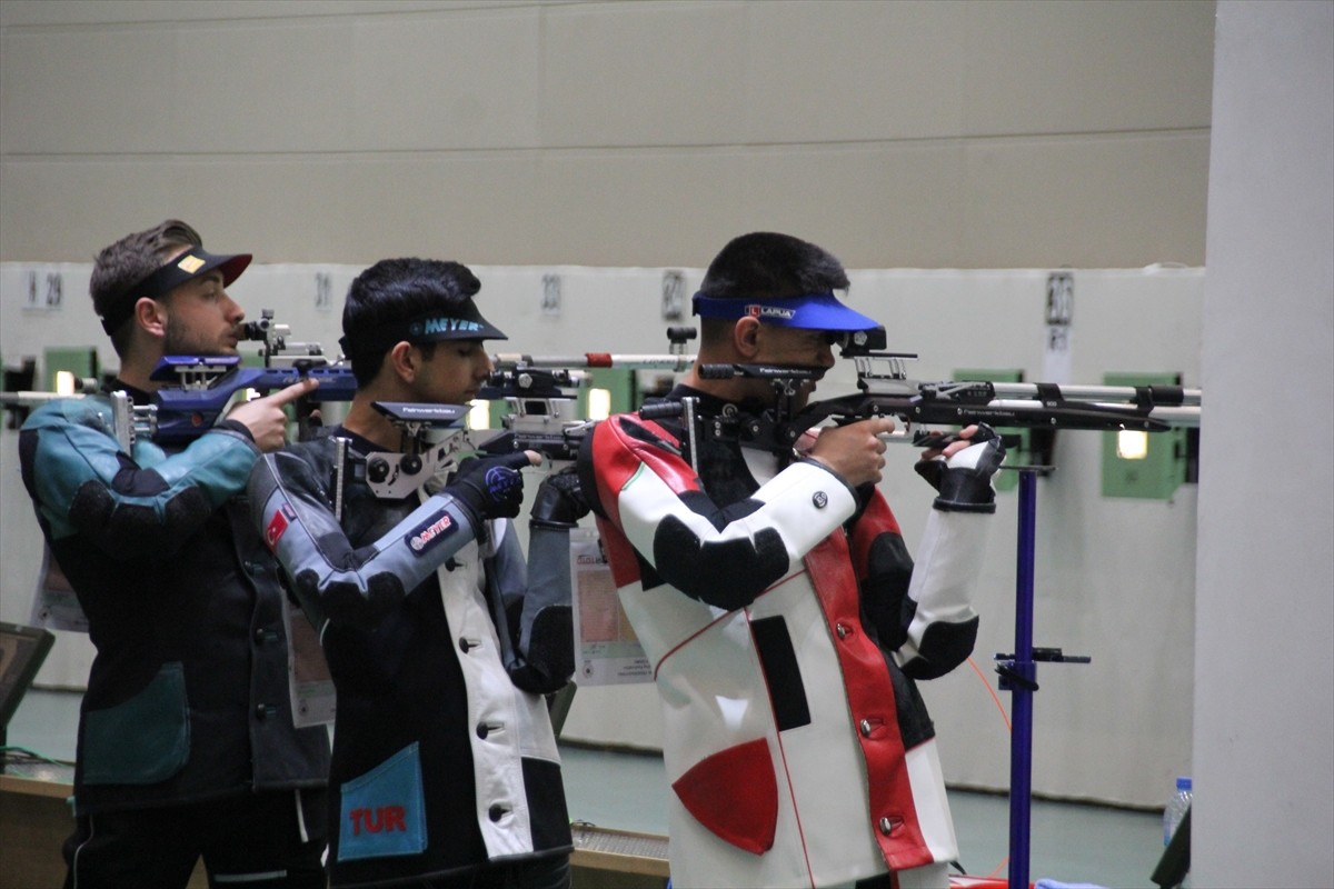 Türkiye Atıcılık Federasyonu tarafından Mersin'de düzenlenen Havalı Silahlar Türkiye Şampiyonası...