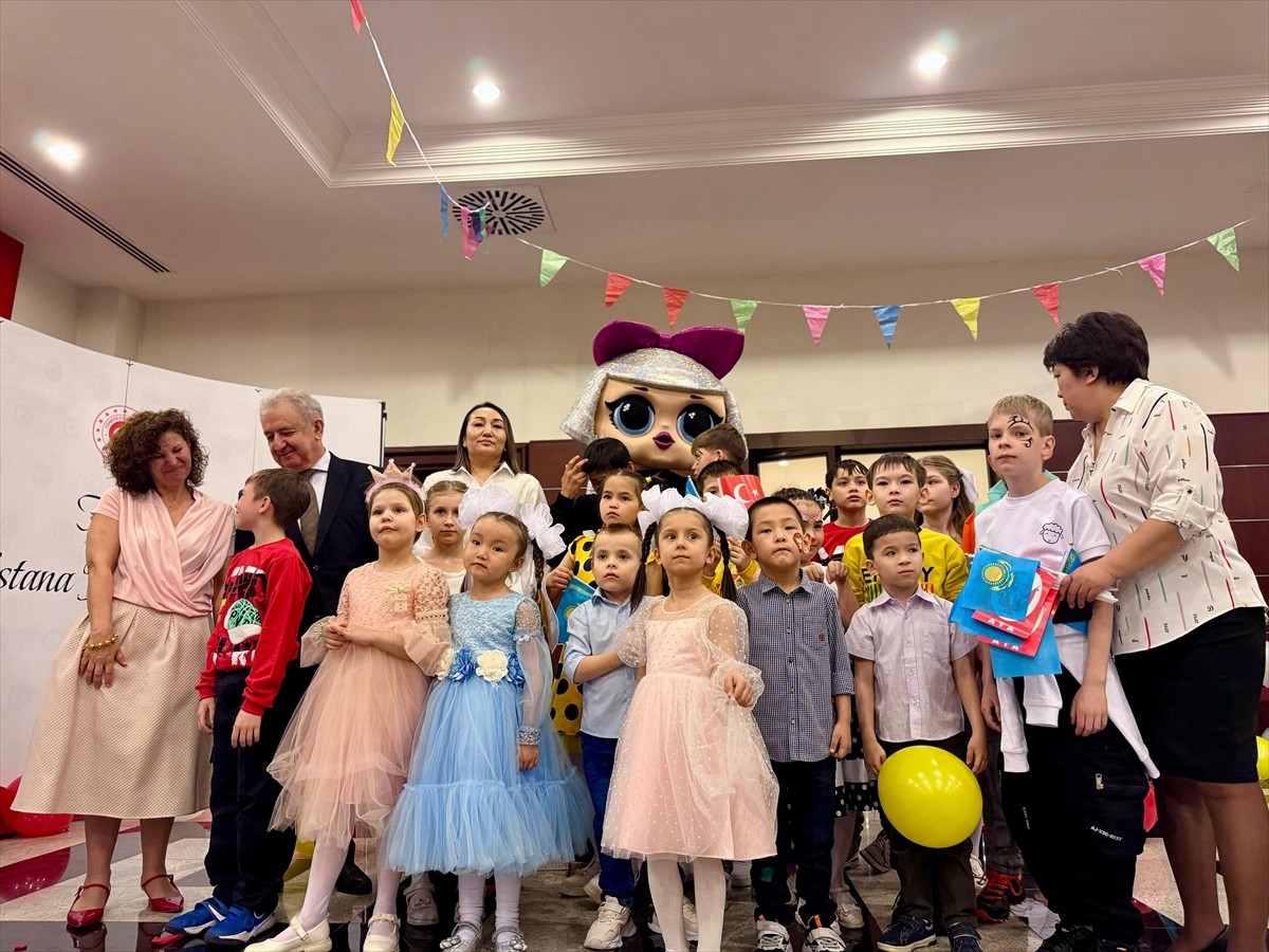Türkiye’nin Astana Büyükelçiliği tarafından, 23 Nisan Ulusal Egemenlik ve Çocuk Bayramı...
