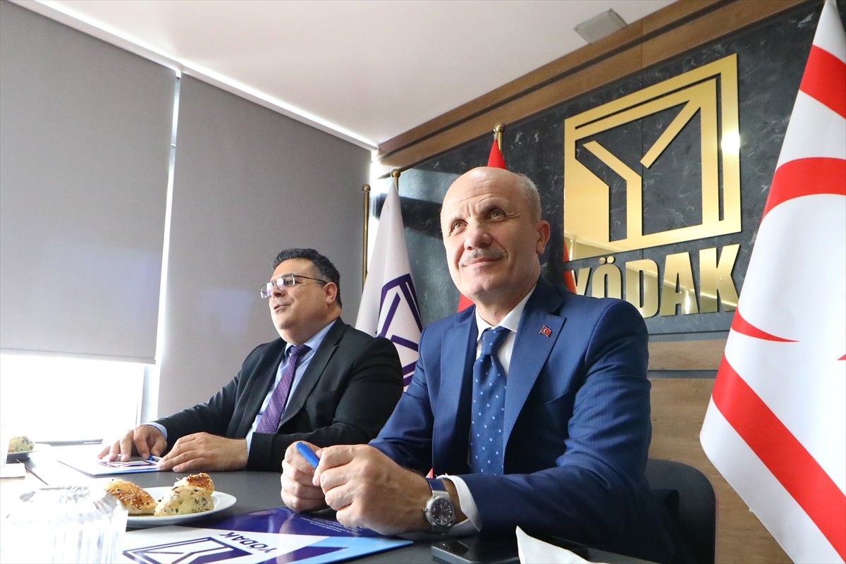 Yükseköğretim Kurulu (YÖK) Başkanı Prof. Dr. Erol Özvar, Kuzey Kıbrıs Türk Cumhuriyeti (KKTC)...