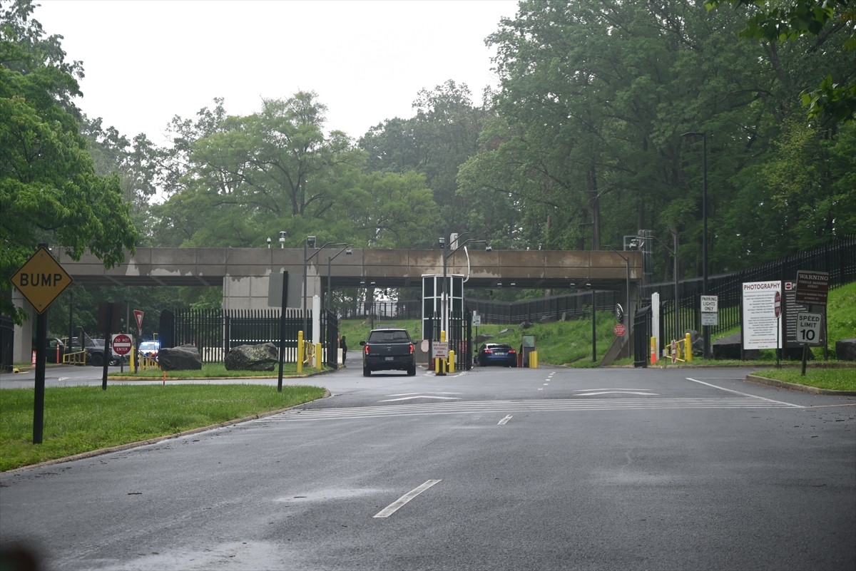 ABD'nin Virginia eyaletindeki Merkezi İstihbarat Teşkilatı (CIA) binasının ana girişine yakın...