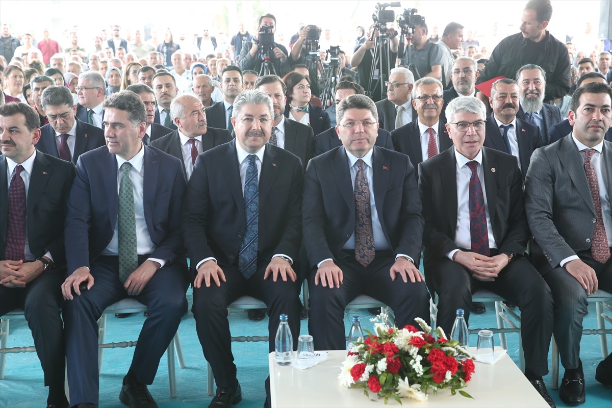 Adalet Bakanı Yılmaz Tunç, Osmaniye'de Düziçi Adalet Sarayı Temel Atma Töreni'ne katıldı.