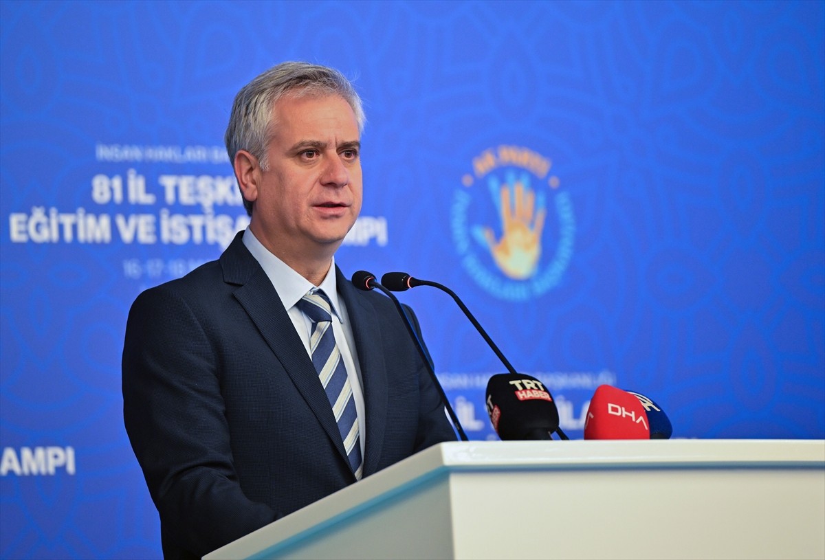 AK Parti Genel Başkan Yardımcısı ve İnsan Hakları Başkanı Hasan Basri Yalçın, Kızılcahamam'daki...