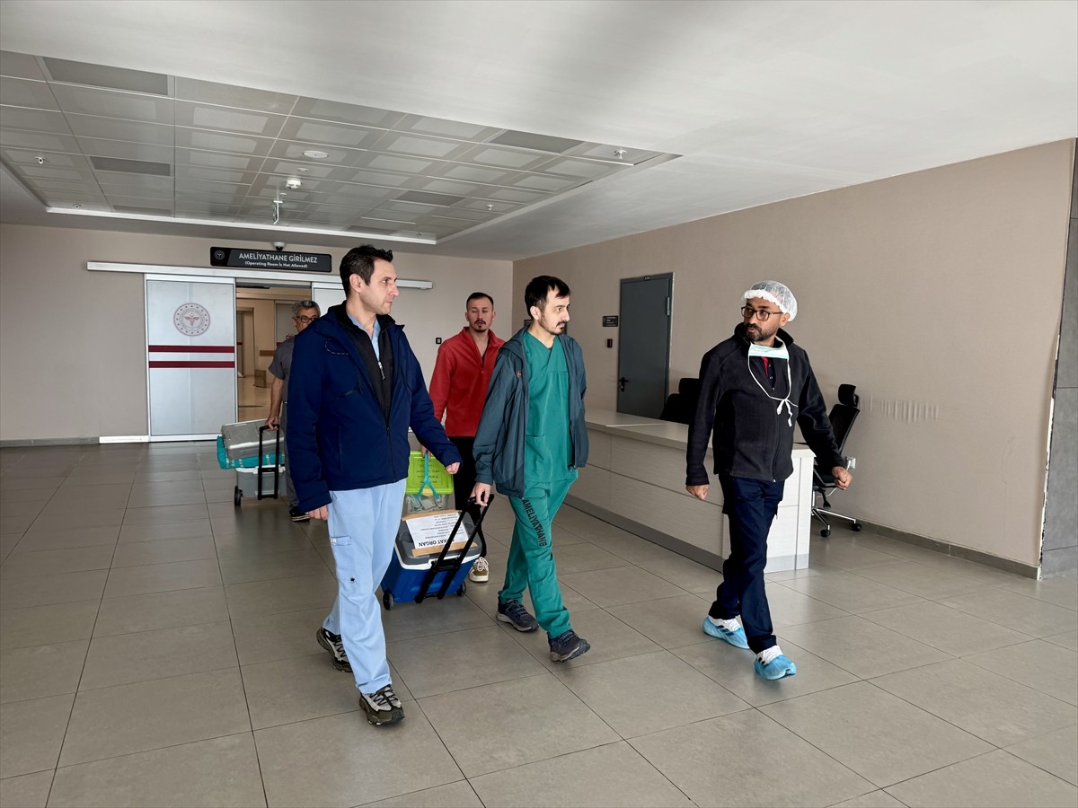 Antalya'da beyin ölümü gerçekleşen kadından alınan akciğer, karaciğer ve iki böbrek, Antalya ve...