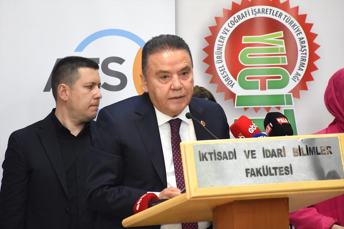 Antalya'da, coğrafi işaretli ürünlerin tanıtımı ve farkındalığın artırılması amacıyla "Antalya...