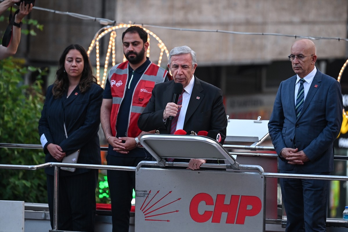 CHP Ankara İl Başkanlığınca, "Millet İradesine Sahip Çıkıyor - Özgürlük ve Adalet Buluşması"...