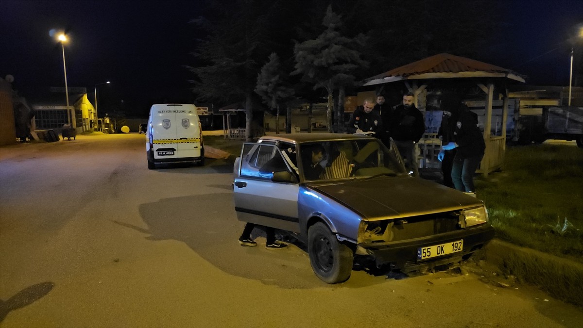 Çorum'da, devriye gezen polis ekiplerince bir otomobilden hırsızlık yaparken suçüstü yakalanan 16...