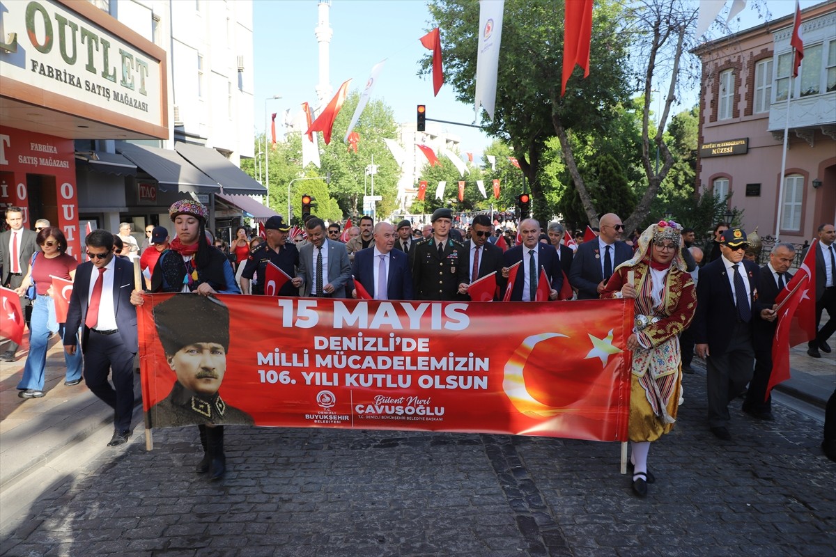 Denizli'de, 15 Mayıs Denizli Milli Mücadele Günü çeşitli etkinliklerle kutlandı. Etkinlik...