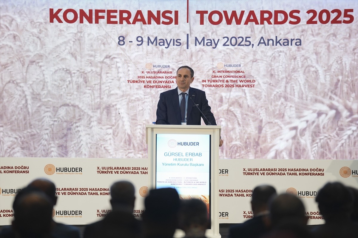 Hububat Tedarikçileri Derneğince (HUBUDER) düzenlenen "10. Uluslararası 2025 Hasadına Doğru...
