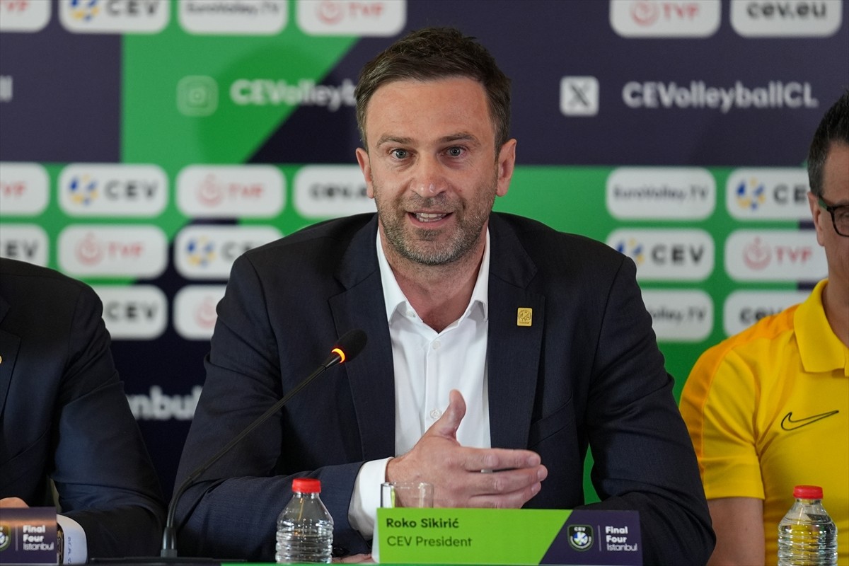 İstanbul'da yarın başlayacak Kadınlar CEV Şampiyonlar Ligi Dörtlü Finali öncesinde, Marriott Asia...