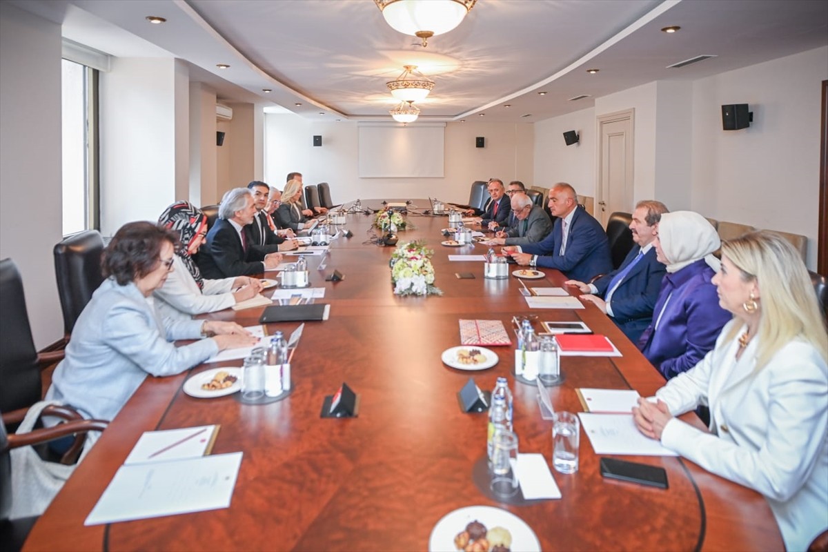 Kültür ve Turizm Bakanı Mehmet Nuri Ersoy, Cumhurbaşkanlığı Kültür ve Sanat Politikaları Kurulu...