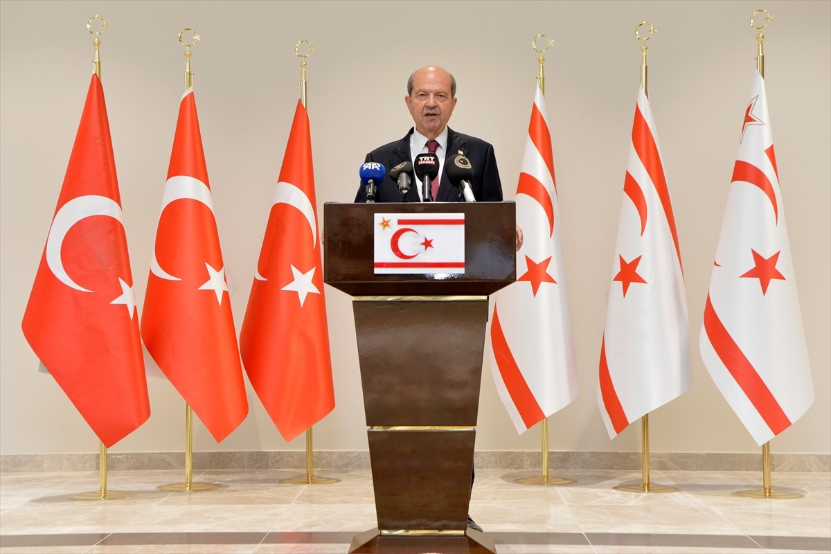 Kuzey Kıbrıs Türk Cumhuriyeti (KKTC) Cumhurbaşkanı Ersin Tatar, Birleşmiş Milletler (BM) Genel...