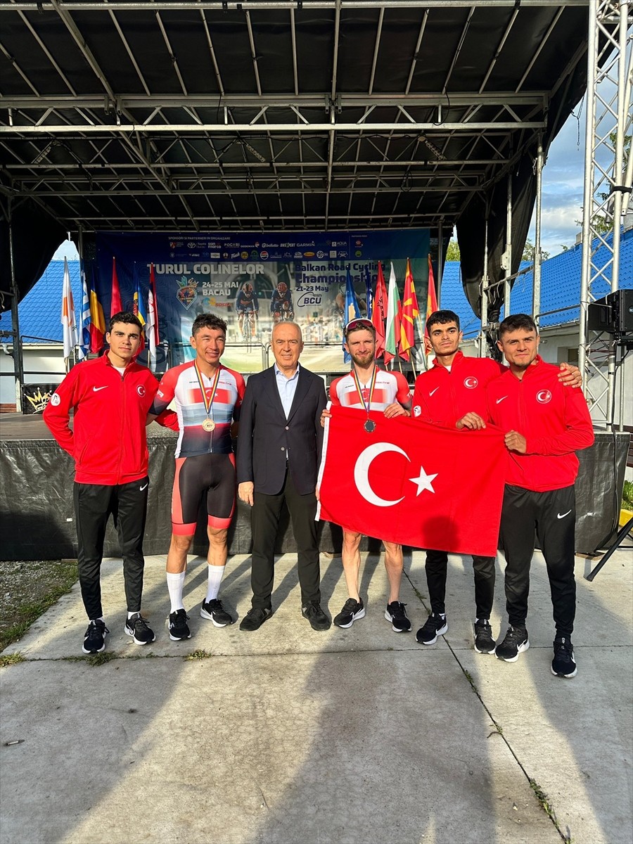 Milli bisikletçiler, Romanya'da devam eden 2025 Balkan Yol Şampiyonası'nda 2 madalya daha elde...