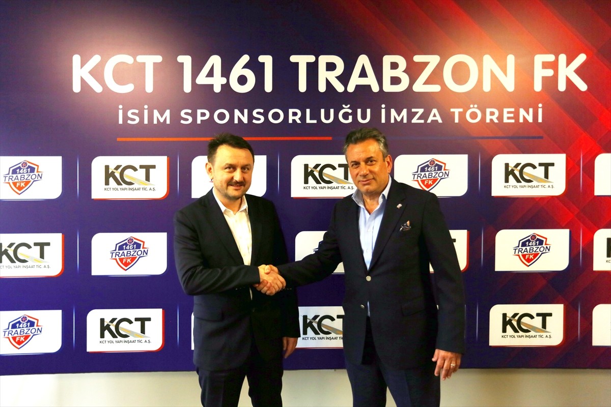 Nesine 2. Lig takımlarından 1461 Trabzon FK ile KCT arasında isim sponsorluğu sözleşmesi...