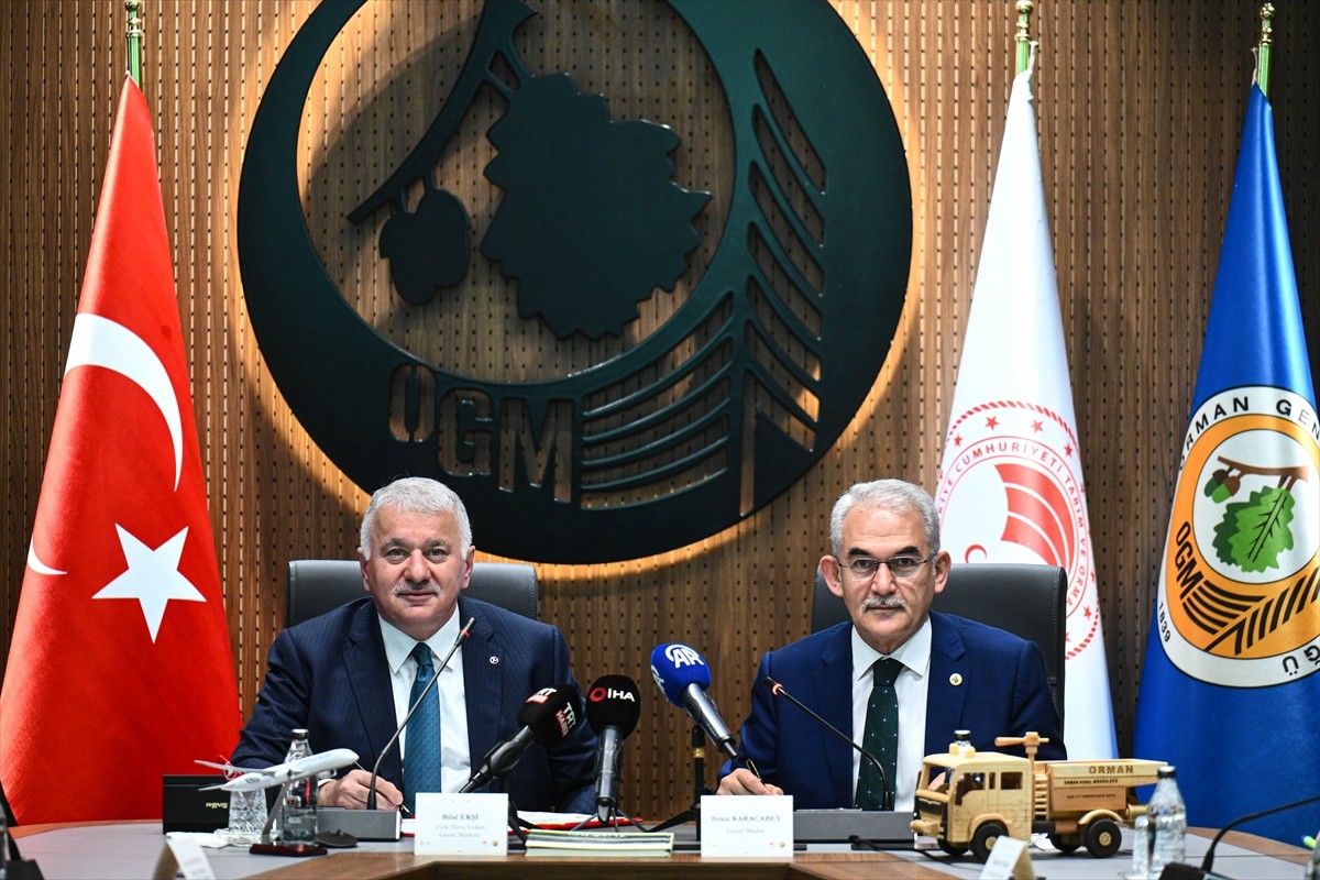 Orman Genel Müdürlüğü (OGM) ile Türk Hava Yolları (THY) arasında karbon yutak alanları oluşturma...