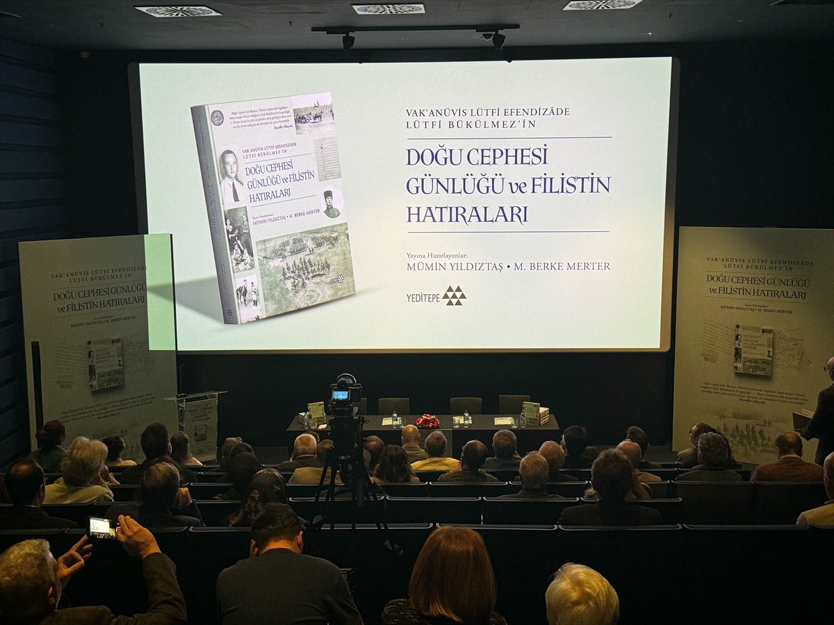 "Vakanüvis Lütfi Efendizade Lütfi Bükülmez'in Doğu Cephesi Günlüğü ve Filistin Hatıraları" kitabı...