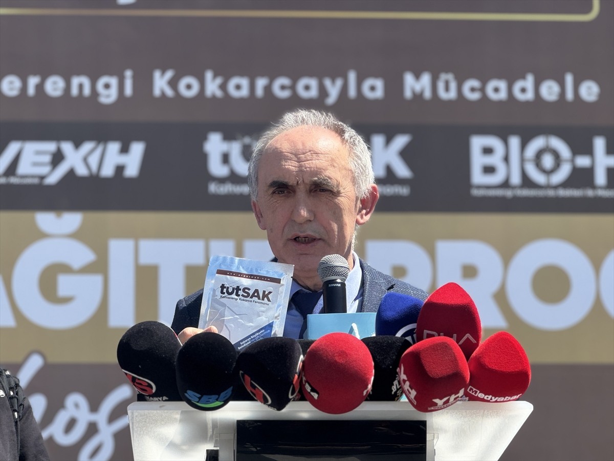 Sakarya'da kahverengi kokarcayla mücadele için üretilen yerli fenomen tuzak "TutSAK" 14 Mayıs...